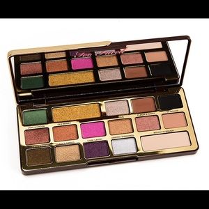 Too Faced Chocolate Bar Gold (like new) with box